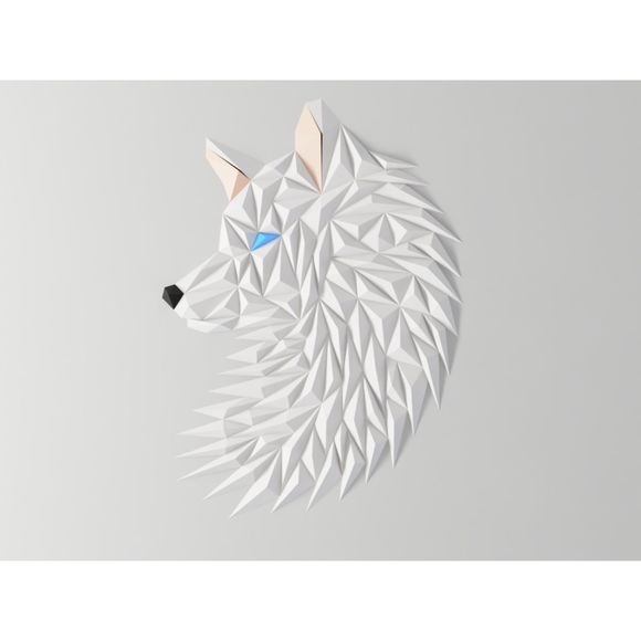 DGEmily Wolf Head Wall Art | Large-Scale Wall Decor | Custom Sizes!! - Picture 5 of 6